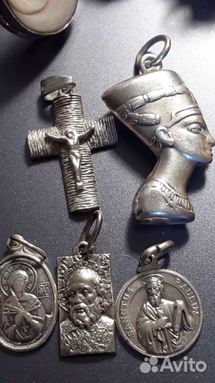 Ладанки,кольца серебро из разных стран