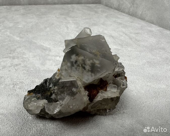 Друза кристаллов флюорита