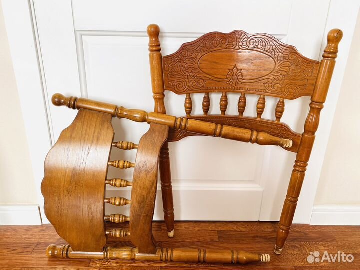 Деревянные элементы от стульев Индонезия