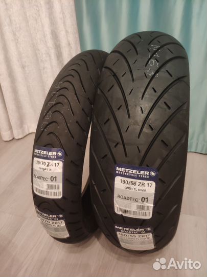 Metzeler Roadtec 01 190/55/17 - 120/70/17