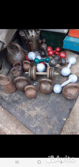 Гранёные (юбочные) гири