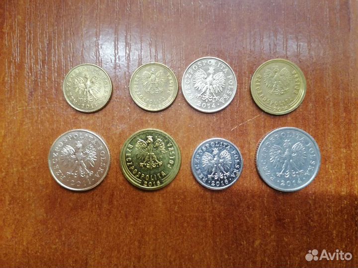 Набор иностранных монет