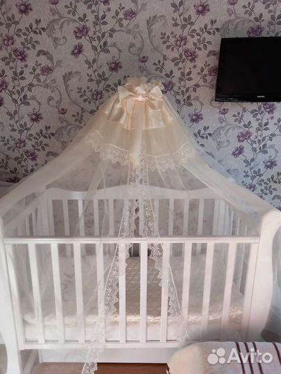 Комплект в кроватку Эстель Золотой гусь