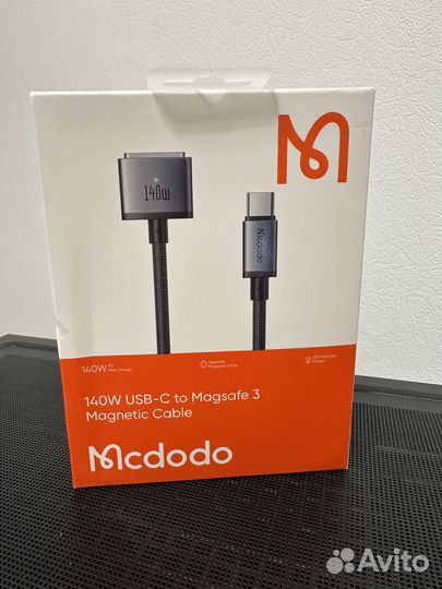 Кабель USB-C Magsafe 3 140 mcdodo magnetic