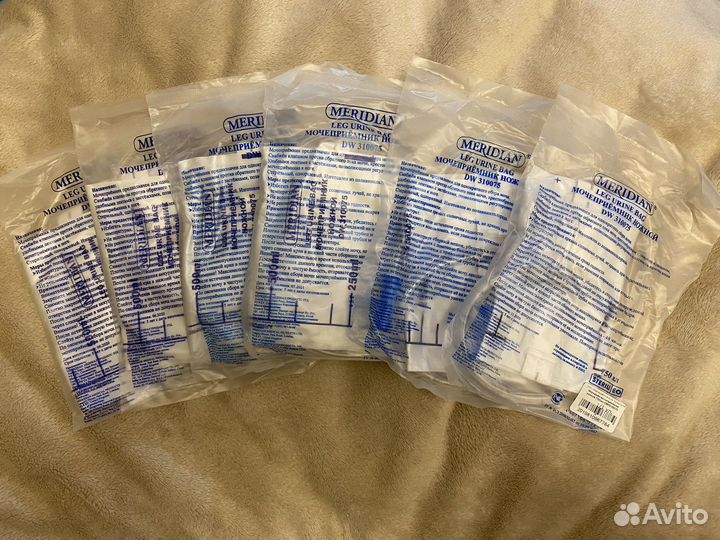 Мочеприемник ножной Meridian 750 мл