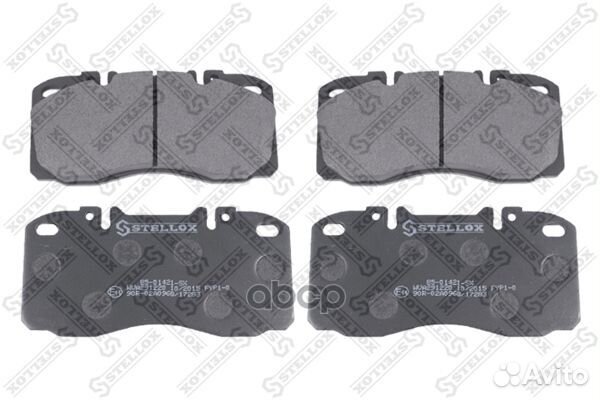 85-01421-SX колодки торм 29122 174.6x85.3x22 с