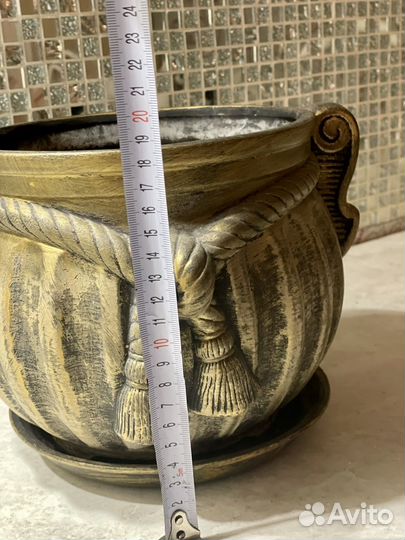 Горшок для цветов керамика