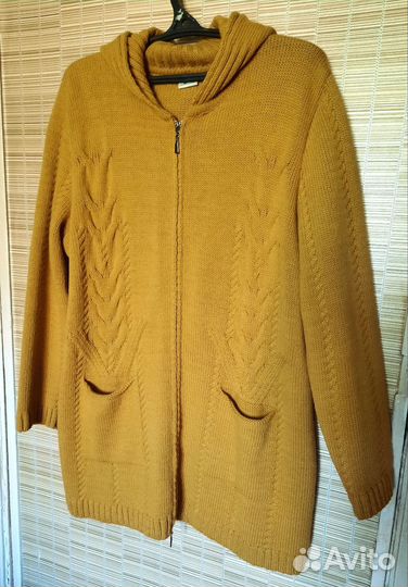 Кофта женская теплая на молнии