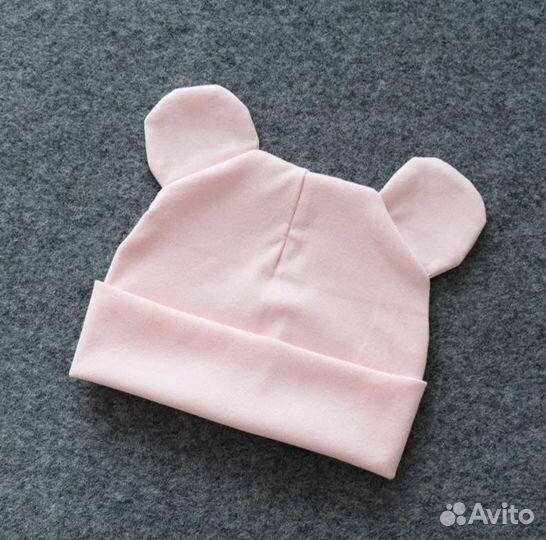 Детская шапка с ушками