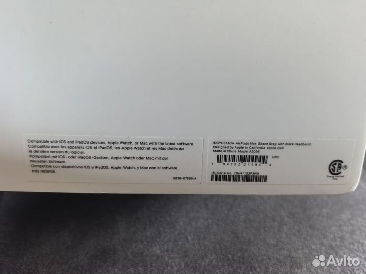 Беспроводные наушники apple airpods max бу