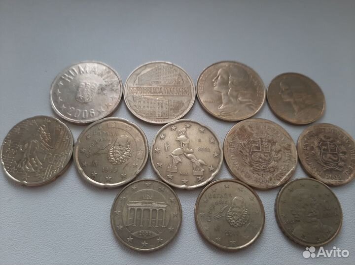 Монеты из разных стран
