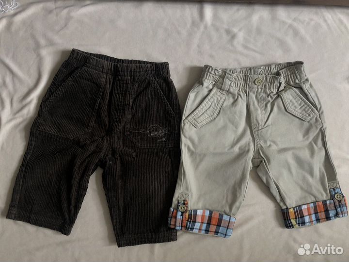 Одежда пакетом для мальчика 9-12 м