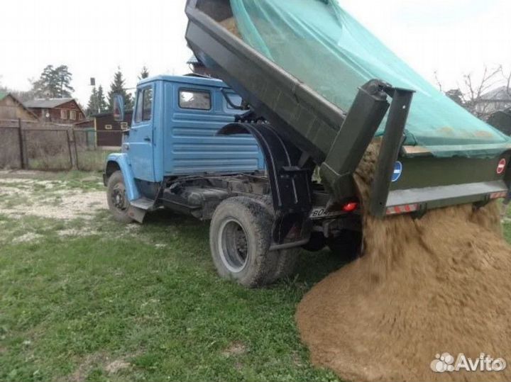 Песок намывной