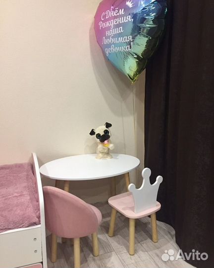 Детский стол и стул
