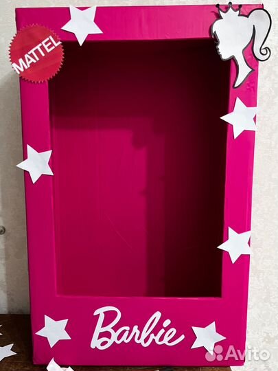 Коробка barbie для фотосессии