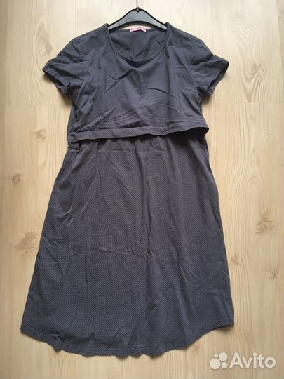 Сорочка в роддом с карманом для кормления