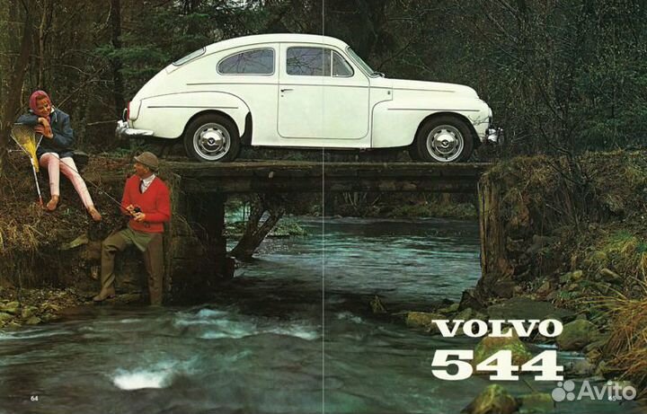 Книга Volvo PV 444/544 и Amazon (Вольво)