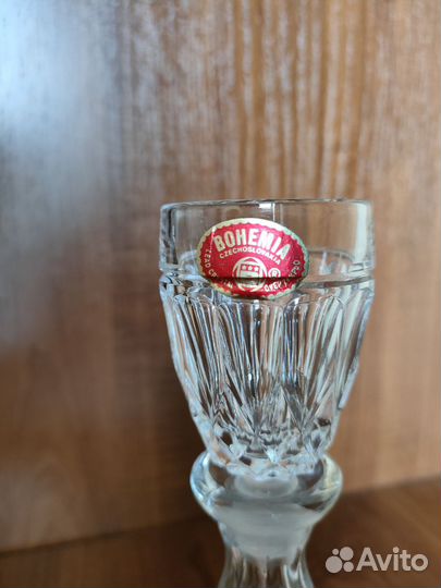 Штоф Богемия хрусталь Чехословакия