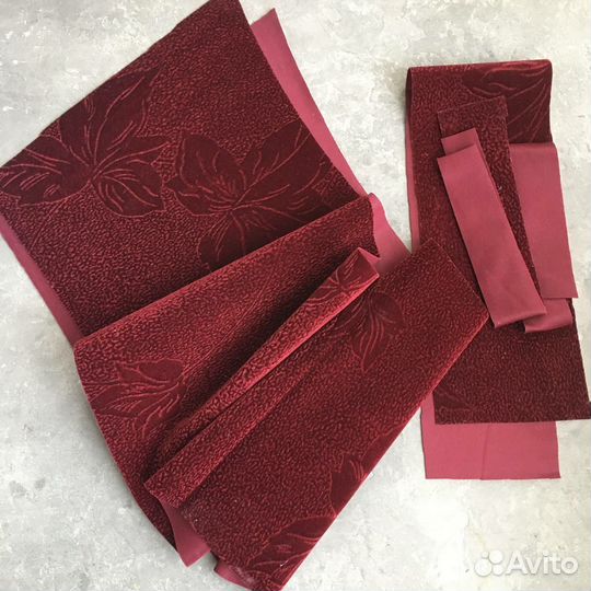 Лоскуты ткани для шитья мягкой игрушки