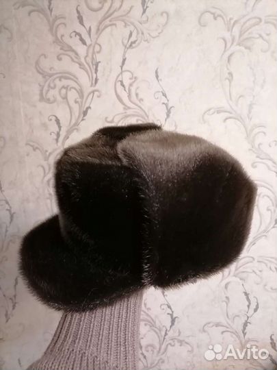 Меховая мужская кепка