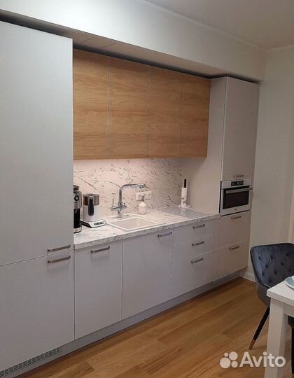 Кухня в потолок