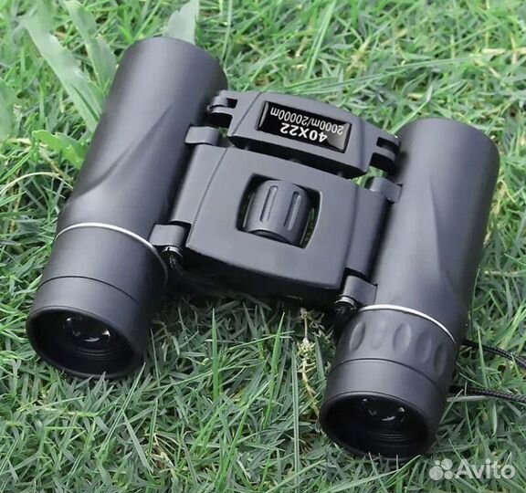 Мощный складной бинокль