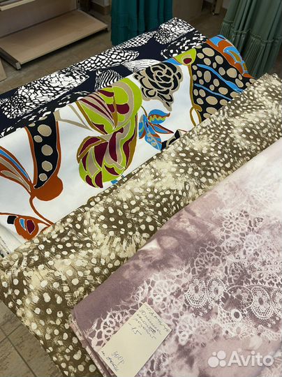 Отрез ткани италия хлопок