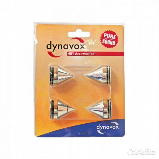 Демпферы с пятаками Dynavox absorber set chrome