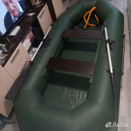 Лодка надувная двухместная