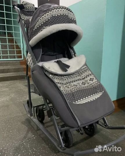 Коляска санки