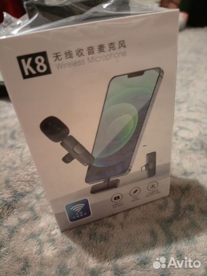 Микрофон петличный Wireless Microphone К8