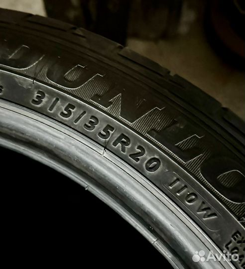 Dunlop SP Sport Maxx 275/40 R20 и 315/35 R20 W