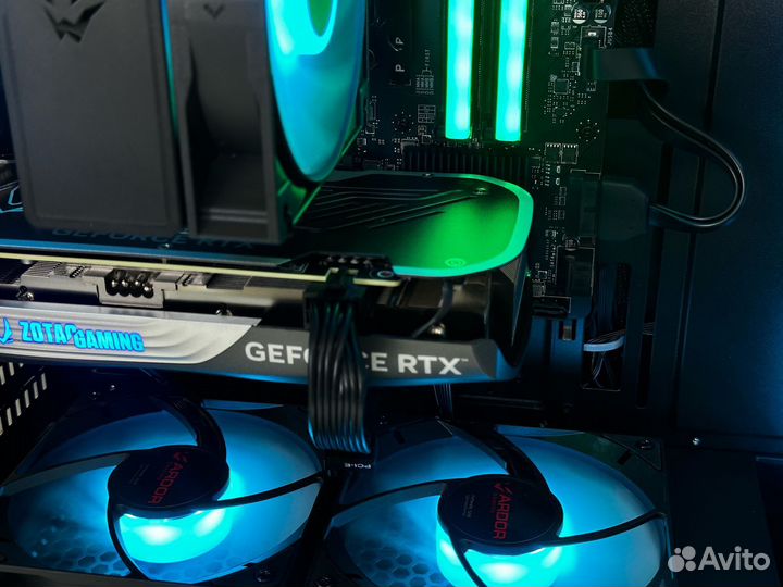 Игровой пк Все новое Ryzen 7-7800x-3d Rtx 4060ti