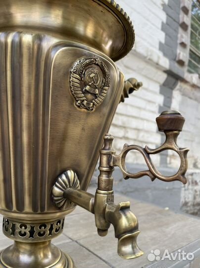 Самовар СССР С гербом