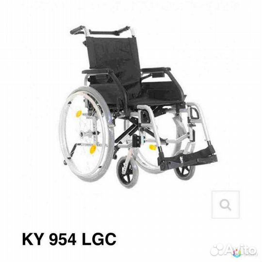 Кресло-коляска с ручным приводом прогулочная KY954