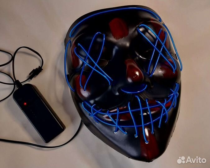 Неоновая маска