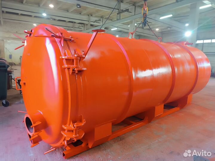 Вакуумная бочка цистерна