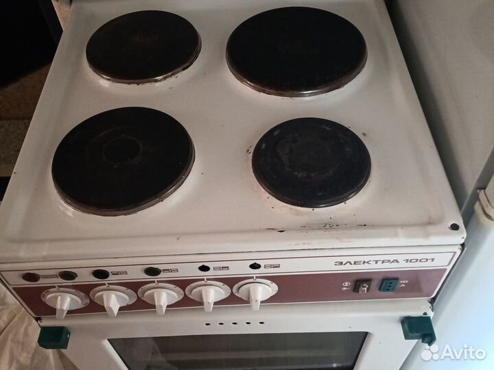 Плита электрическая бу с духовкой