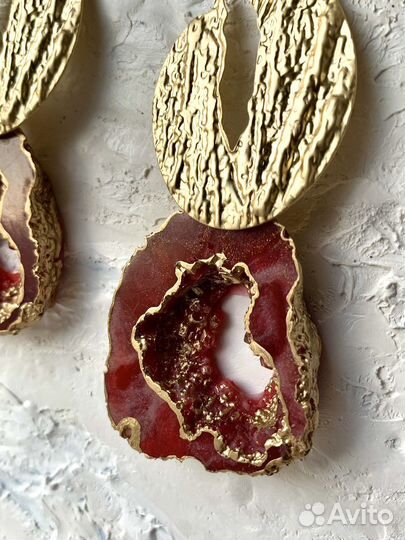 Серьги ручной работы