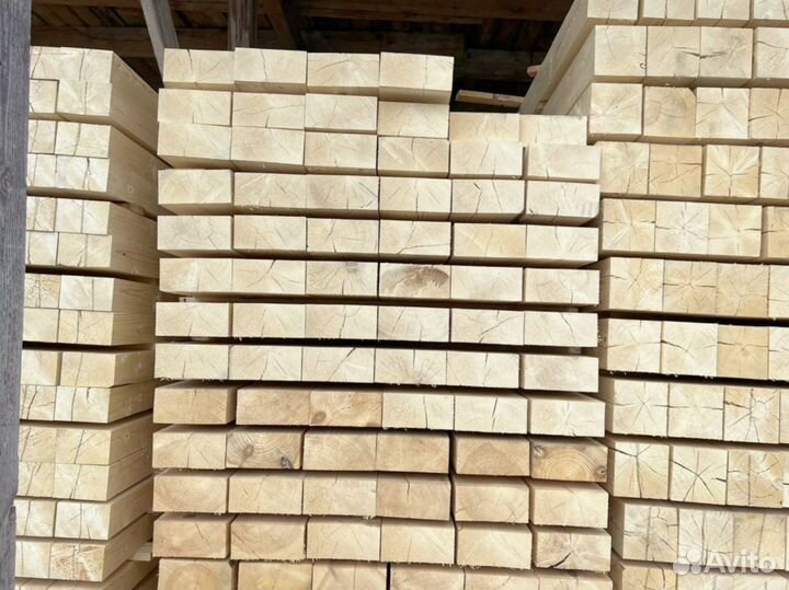 Брус обрезной 200х200х6000мм с доставкой