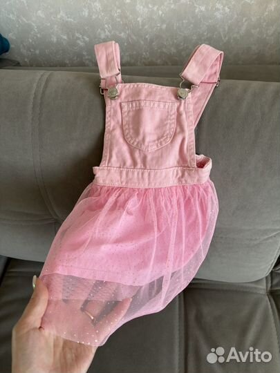 Джинсовый сарафан