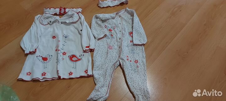 Вещи пакетом 9-12 мес на девочку Mothercare