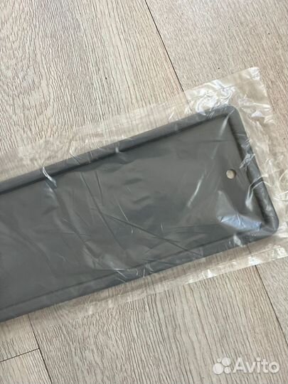 Рама для номера авто новая 2 шт силиконовая