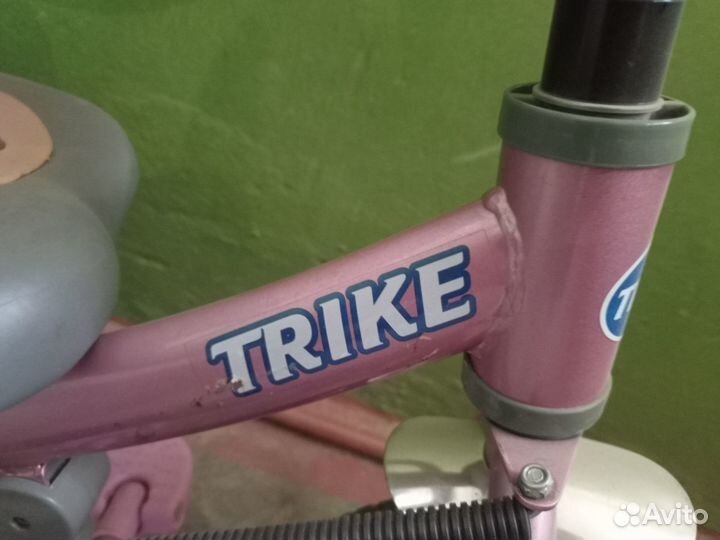 Детский трехколесный велосипед бу