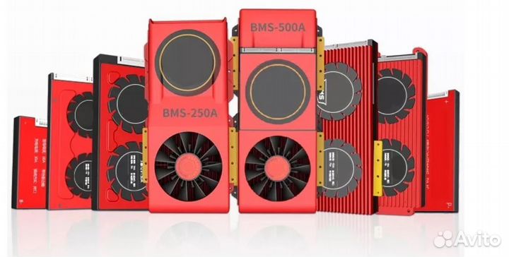 Плата контроля BMS lifepo4 8S 24V 200A