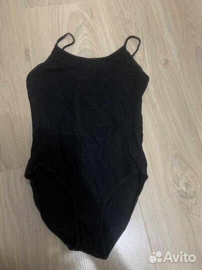 Купальник для гимнастики и балета черный
