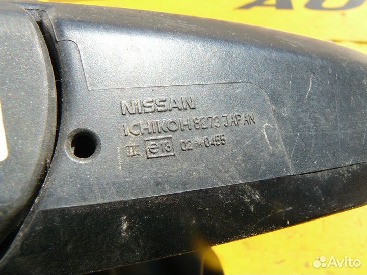 Зеркало левое электрическое для Nissan Almera N16