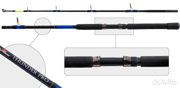 Спиннинг штекерный Surf Master 1454 Thunder Pro