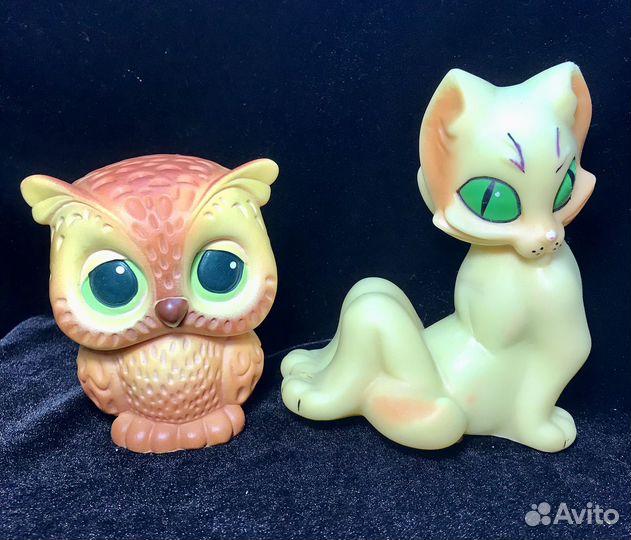 Лот резиновые игрушки СССР Цена за все