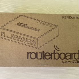 Mikrotik RB750UP 5-портовый Ethernet маршрутизатор